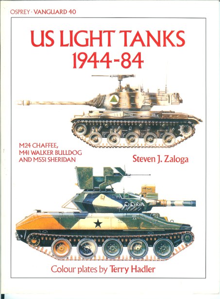 Image for OSPREY VANGUARD 40: US LIGHT TANKS 1944-84