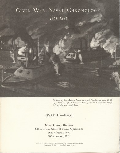 Image for CIVIL WAR NAVAL CHRONOLOGY 1861-1865 (PART III - 1863)
