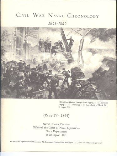 Image for CIVIL WAR NAVAL CHRONOLOGY 1861-1865 (PART IV- 1864)