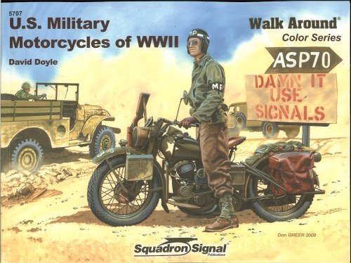 Image for US MILITARY MOTORCYCLES OF WWII WALK AROUND