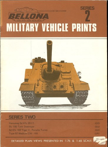 Image for BELLONA MILITARY VEHICLE PRINTS: SERIES TWO