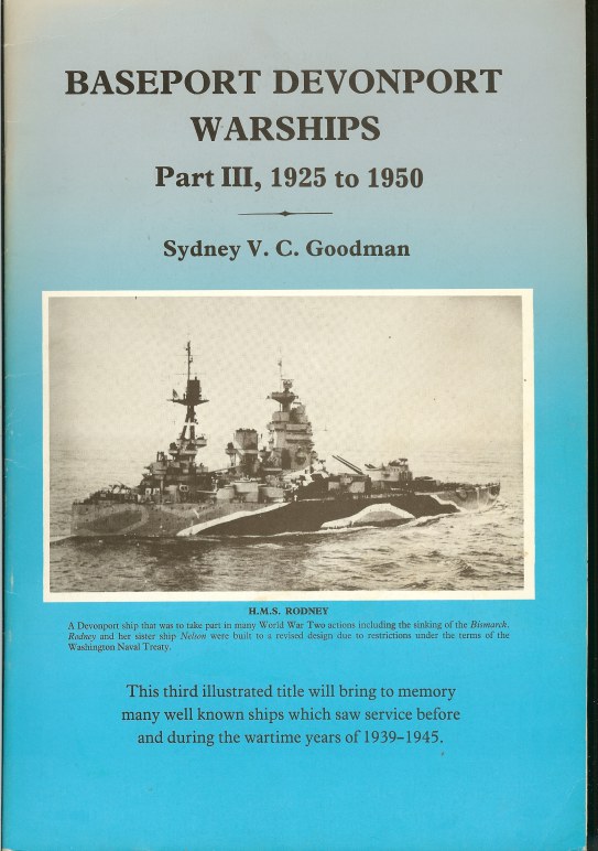 Image for BASEPORT DEVONPORT WARSHIPS PART III, 1925 TO 1950