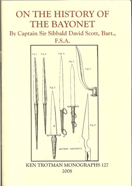 Image for ON THE HISTORY OF THE BAYONET (1868)