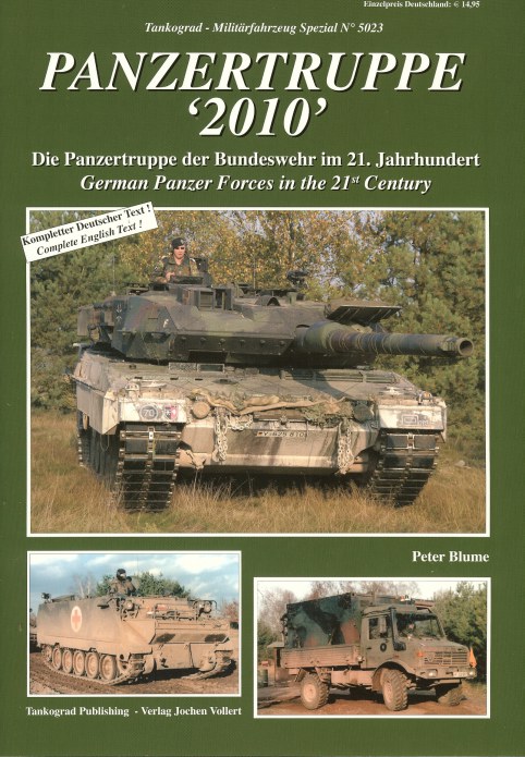 Image for PANZERTRUPPE '2010': GERMAN PANZER FORCES IN THE 21ST CENTURY