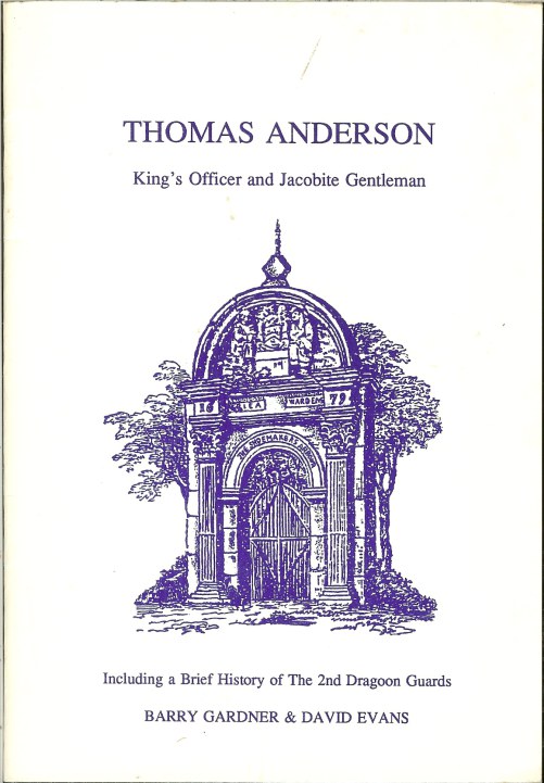 Image for THOMAS ANDERSON: KING'S OFFICER AND JACOBITE GENTLEMAN (1720-1752)