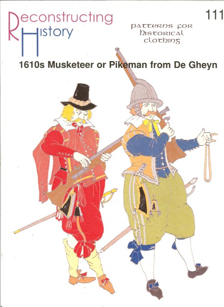 Image for RH111: 1610 MUSKETEER OR PIKEMAN FROM DE GHEYN