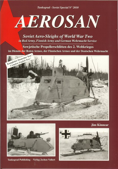 Image for AEROSAN: SOVIET AERO-SLEIGHS OF WORLD WAR TWO IN RED ARMY, FINNISH ARMY AND GERMAN WEHRMACHT SERVICE