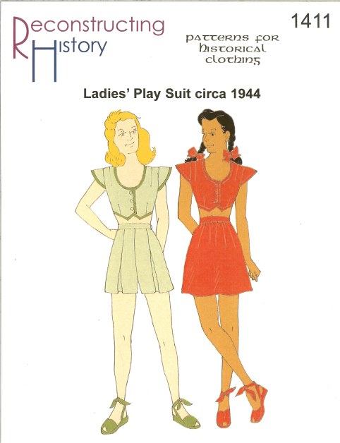 RH1411: LADIES' PLAY SUIT CIRCA 1944 Image for RH1411: LADIES' PLAY SUIT CIRCA 1944