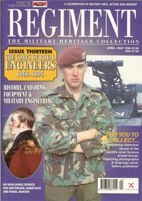 REGIMENT: ISSUE THIRTEEN - THE CORPS OF ROYAL ENGINEERS 1066-1996 Image for REGIMENT: ISSUE THIRTEEN - THE CORPS OF ROYAL ENGINEERS 1066-1996