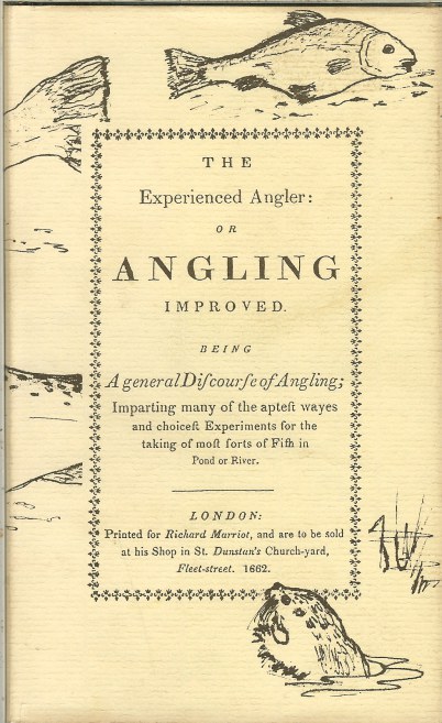 THE EXPERIENCED ANGLER OR ANGLING IMPROVED Image for THE EXPERIENCED ANGLER OR ANGLING IMPROVED