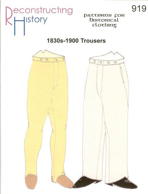 Image for RH919: 1830S - 1900 LOUNGE TROUSERS
