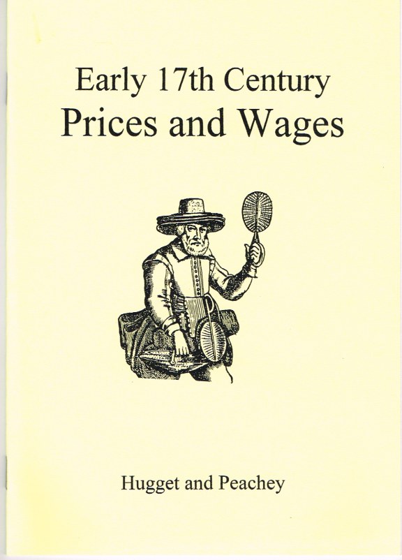 EARLY SEVENTEENTH CENTURY PRICES AND WAGES 1630-1650 Image for EARLY SEVENTEENTH CENTURY PRICES AND WAGES 1630-1650