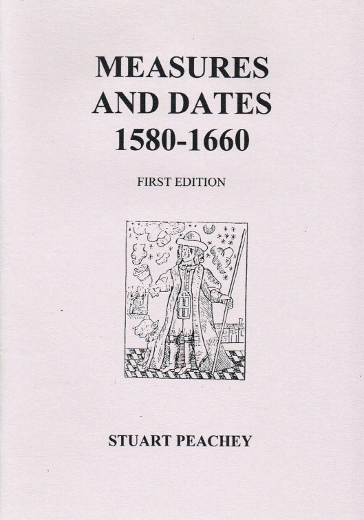 MEASURES AND DATES 1580-1660 Image for MEASURES AND DATES 1580-1660