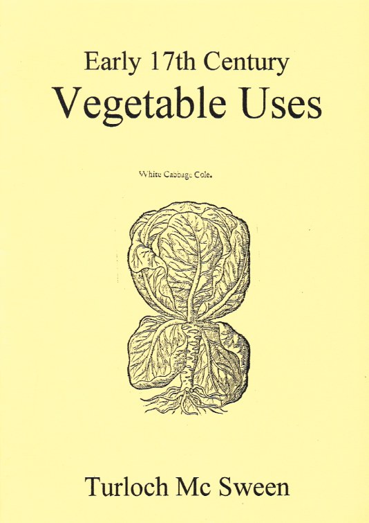 EARLY 17TH CENTURY VEGETABLE USES Image for EARLY 17TH CENTURY VEGETABLE USES