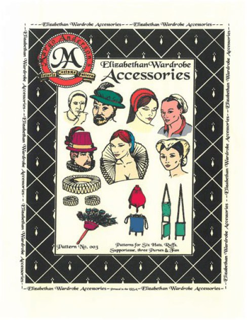 Image for PATTERN NO.003: THE ELIZABETHAN WARDROBE ACCESSORIES
