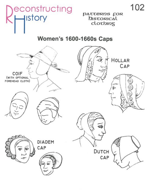 Image for RH102: WOMEN'S 1600 - 1660S CAPS