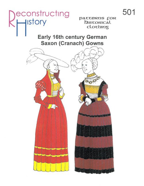 RH501: EARLY 16TH C GERMAN SAXON (CRANACH) GOWN Image for RH501: EARLY 16TH C GERMAN SAXON (CRANACH) GOWN