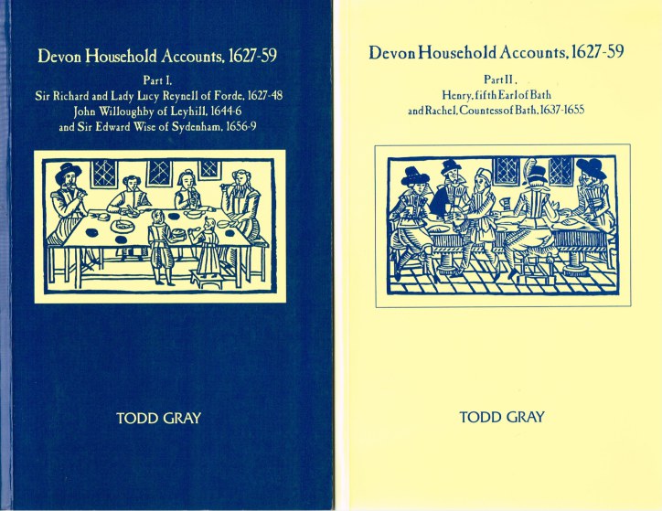 DEVON HOUSEHOLD ACCOUNTS, 1627-59 (TWO VOLUME SET) Image for DEVON HOUSEHOLD ACCOUNTS, 1627-59 (TWO VOLUME SET)