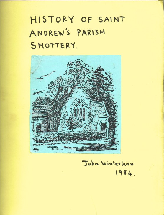 Image for HISTORY OF SAINT ANDREW'S PARISH SHOTTERY