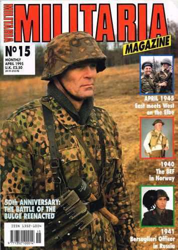 MILITARIA MAGAZINE NO 15 : APRIL 1995 Image for MILITARIA MAGAZINE NO 15 : APRIL 1995
