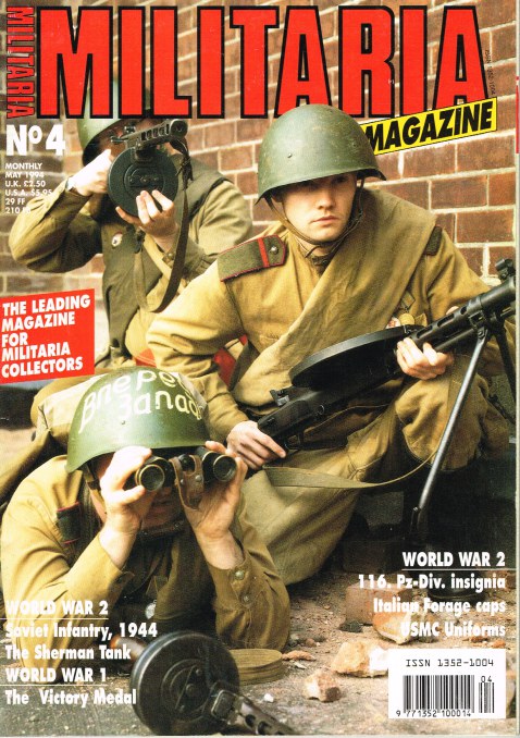 MILITARIA MAGAZINE NO 4 : MAY 1994 Image for MILITARIA MAGAZINE NO 4 : MAY 1994