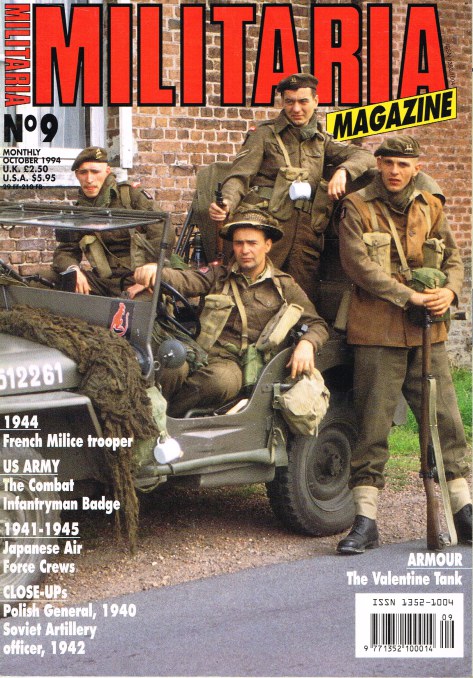 MILITARIA MAGAZINE NO 9 : OCTOBER 1994 Image for MILITARIA MAGAZINE NO 9 : OCTOBER 1994