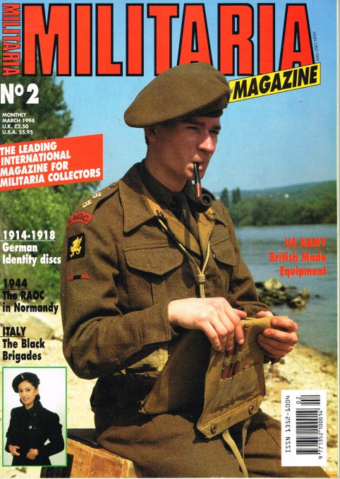 MILITARIA MAGAZINE NO 2 : MARCH 1994 Image for MILITARIA MAGAZINE NO 2 : MARCH 1994