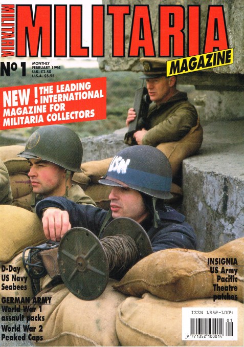 MILITARIA MAGAZINE NO 1 : FEBRUARY 1994 Image for MILITARIA MAGAZINE NO 1 : FEBRUARY 1994