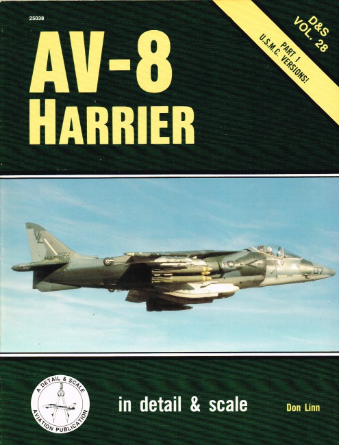 DETAIL & SCALE VOL.28: AV-8 HARRIER Image for DETAIL & SCALE VOL.28: AV-8 HARRIER