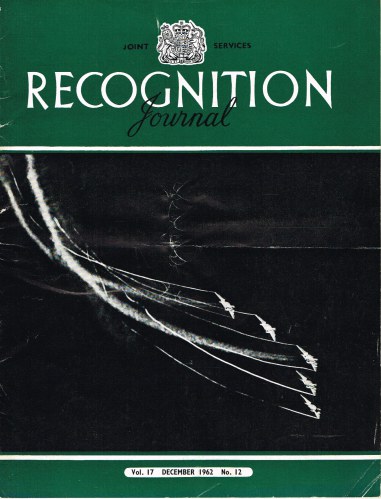 JOINT SERVICES RECOGNITION JOURNAL: VOL.17, NO.12 DECEMBER 1962 Image for JOINT SERVICES RECOGNITION JOURNAL: VOL.17, NO.12 DECEMBER 1962