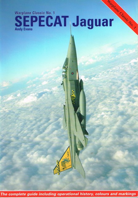 Image for WARPLANE CLASSIC NO.1: SEPECAT JAGUAR