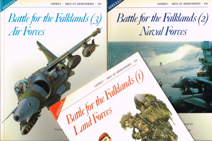 Image for BATTLE FOR THE FALKLANDS (THREE VOLUME SET)