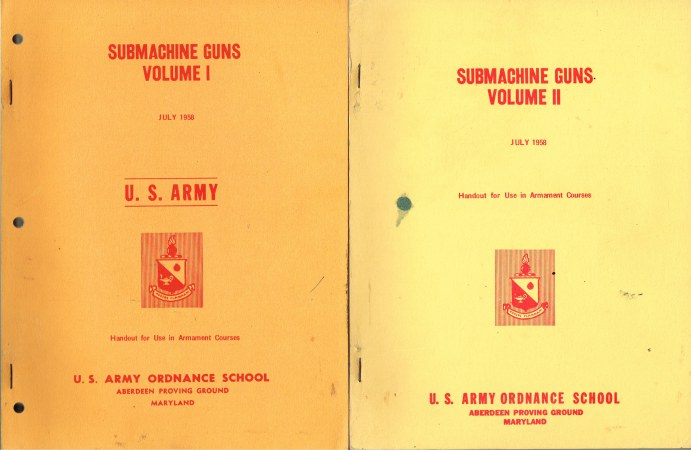 SUBMACHINE GUNS VOLUME I + VOLUME II (TWO VOLUME SET) Image for SUBMACHINE GUNS VOLUME I + VOLUME II (TWO VOLUME SET)