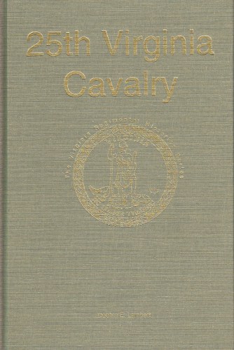Image for 25TH VIRGINIA CAVALRY (SIGNED COPY)