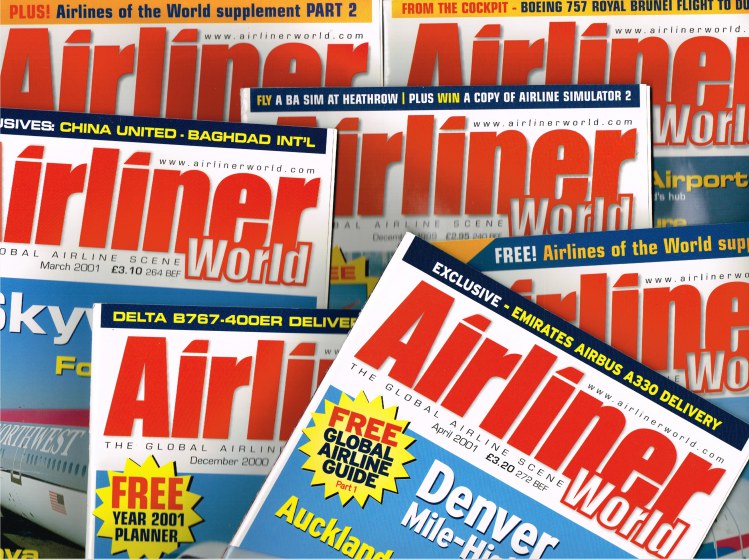 AIRLINER WORLD MAGAZINE (BACK ISSUES IN STOCK) Image for AIRLINER WORLD MAGAZINE (BACK ISSUES IN STOCK)