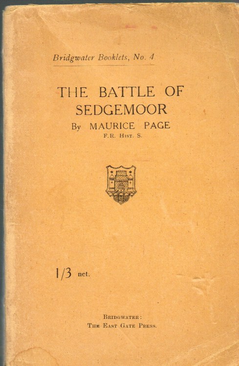 THE BATTLE OF SEDGEMOOR (2ND EDITION) Image for THE BATTLE OF SEDGEMOOR (2ND EDITION)
