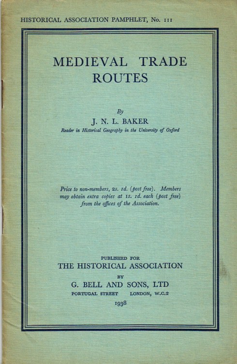 MEDIEVAL TRADE ROUTES Image for MEDIEVAL TRADE ROUTES