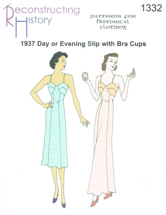 Image for RH1332: 1937 DAY OR EVENING SLIP WITH BRA CUPS