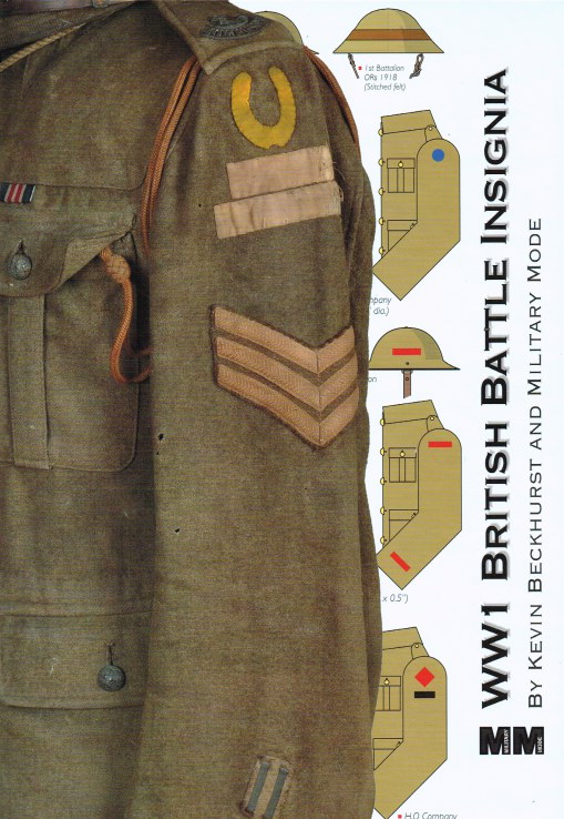 Image for WW1 BRITISH BATTLE INSIGNIA