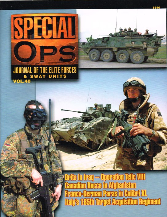 SPECIAL OPS : JOURNAL OF THE ELITE FORCES & SWAT UNITS VOL.40 Image for SPECIAL OPS : JOURNAL OF THE ELITE FORCES & SWAT UNITS VOL.40