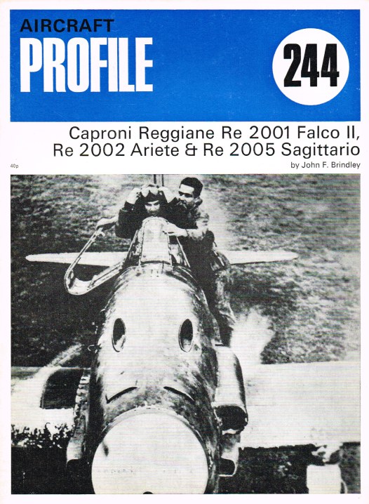 Image for AIRCRAFT PROFILE 244: CAPRONI REGGIANE RE 2001 FALCO II, RE 2002 ARIETE & RE 2005 SAGITTARIO