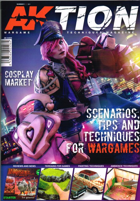 Image for AKTION WARGAME TECHNIQUES MAGAZINE : NUMBER 1