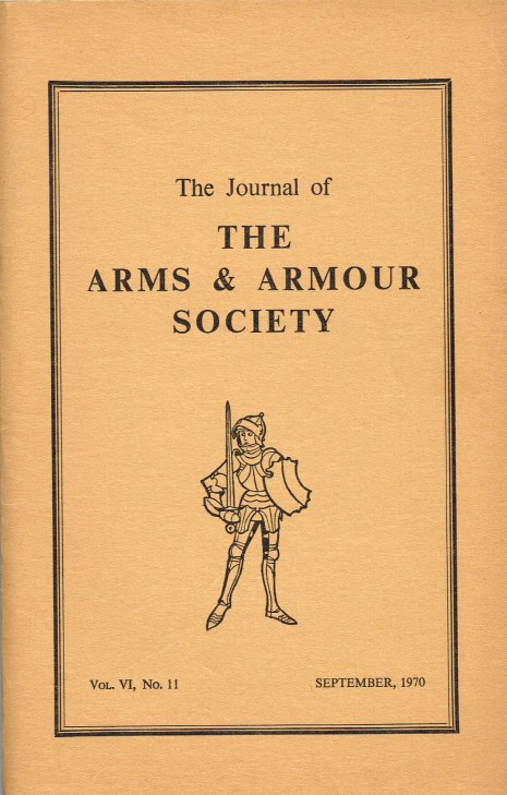 Image for THE JOURNAL OF THE ARMS AND ARMOUR SOCIETY: VOL.VI, NO.11 : SOME NOTES ON THE PISTOL IN EARLY 17TH CENTURY ENGLAND