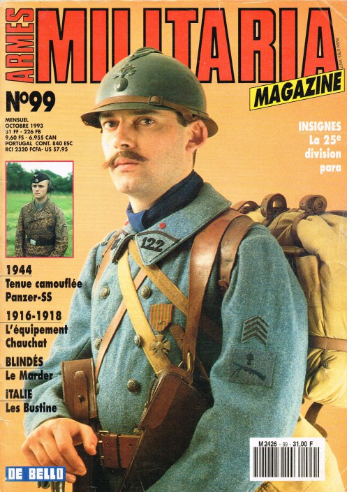 Image for ARMES MILITARIA MAGAZINE NO. 99 (FRENCH TEXT)