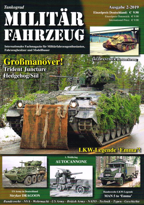 TANKOGRAD MILITARFAHRZEUG 2/2019 Image for TANKOGRAD MILITARFAHRZEUG 2/2019