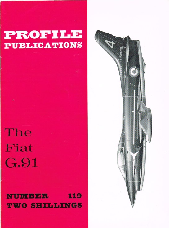 Image for PROFILE PUBLICATIONS NUMBER 119: THE FIAT G.91