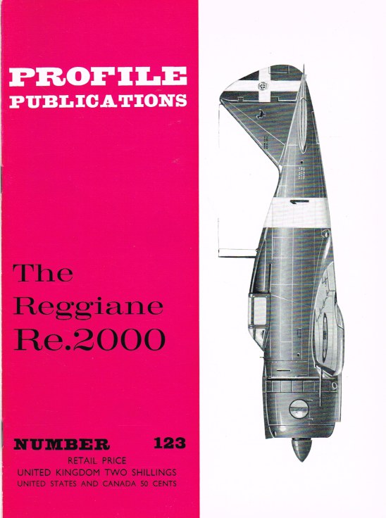 Image for PROFILE PUBLICATIONS NUMBER 123: THE REGGIANE RE.2000