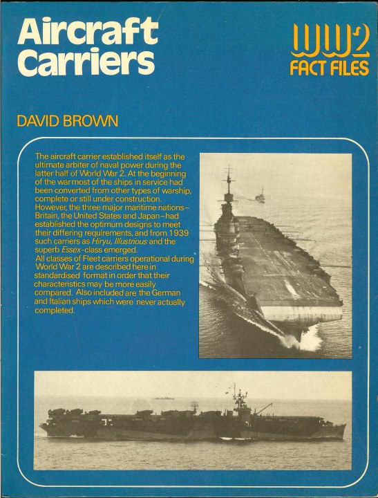 Image for WW2 FACT FILES: AIRCRAFT CARRIERS