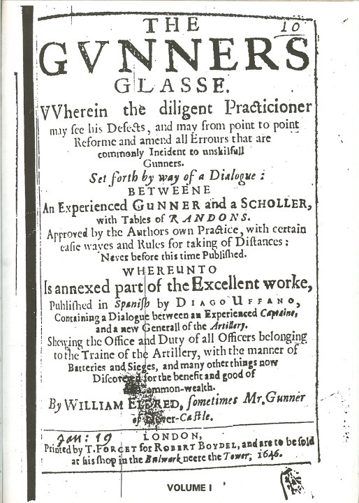 Image for THE GUNNERS GLASSE (1646)