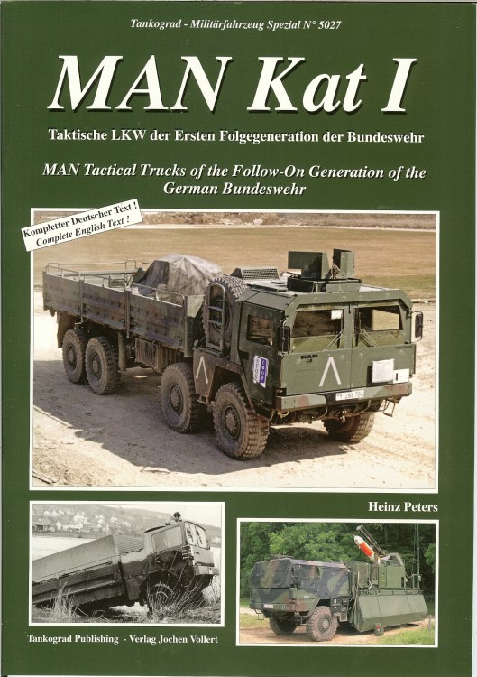 Image for MAN KAT I: MAN TACTICAL TRUCKS OF THE FOLLOW-ON GENERATION OF THE GERMAN BUNDESWEHR